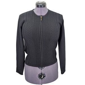 Smartwool Zip Cardigan Sweater Women's S Charcoal Merino Wool Outdoor Minimalist